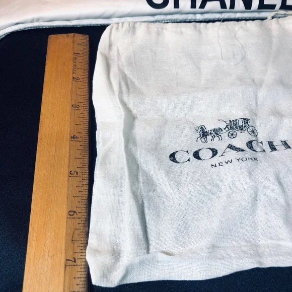 CHANEL and Coach White Dust Bags - Picture 3 of 13